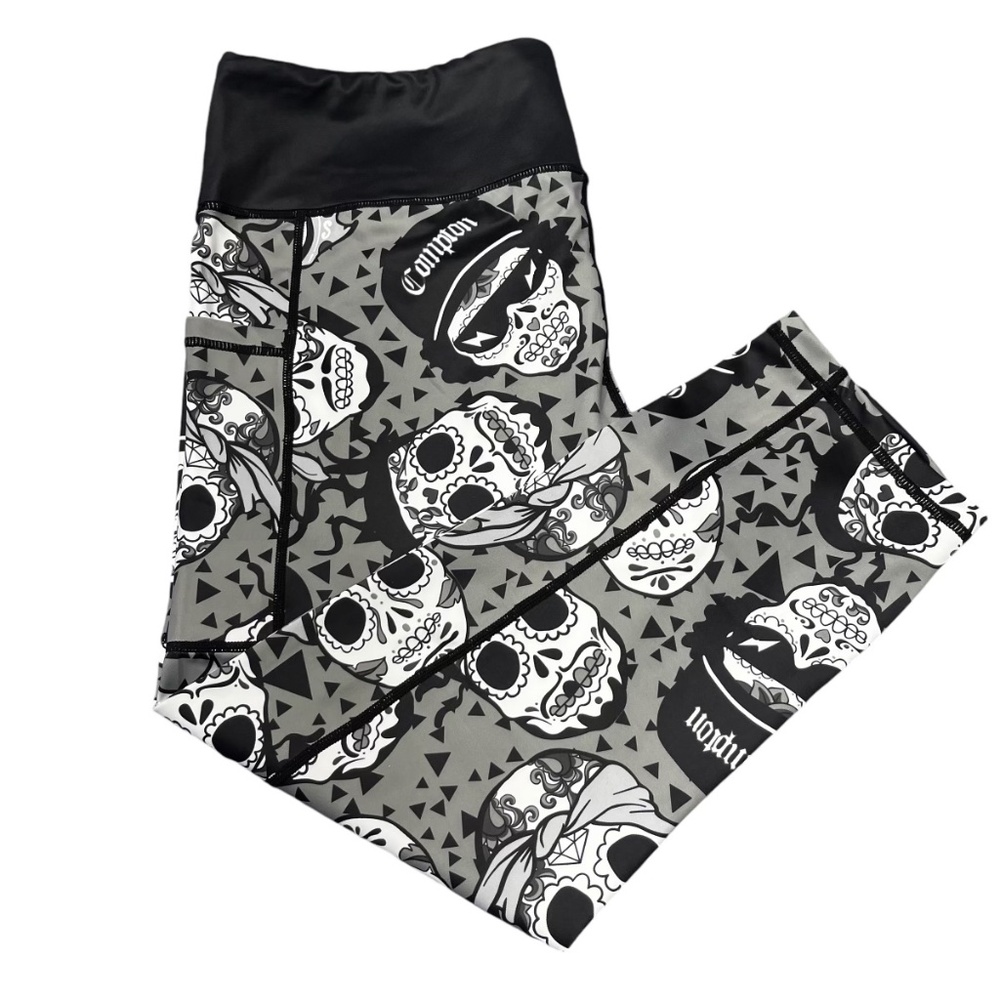 CVG Constantly Varied Gear Rap Legends Grey Capri Leggings